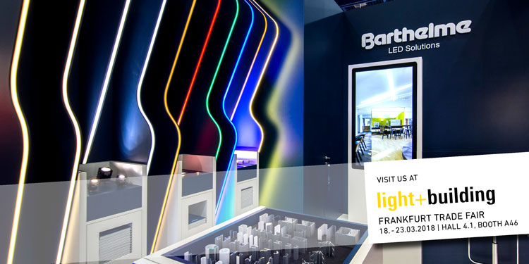 Barthelme at Light + Building 2018 Booth Barthelme