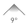 Abstrahlwinkel: 9°