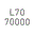 Lifespan L70: 70000h